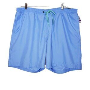 Club Room Light Blue Quick Dry Swim Trunks Men's Size XXL New With Tags